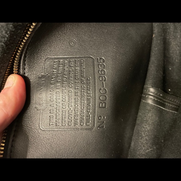 Vintage Coach Leather Crossbody Bag - Picture 5 of 6